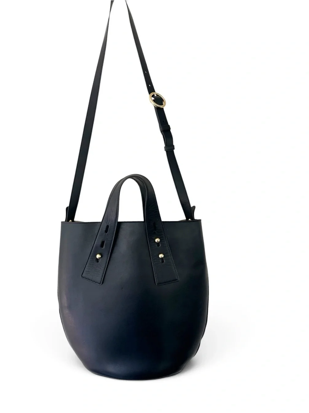 Frame • Les Second Leather Vase Bucket Bag